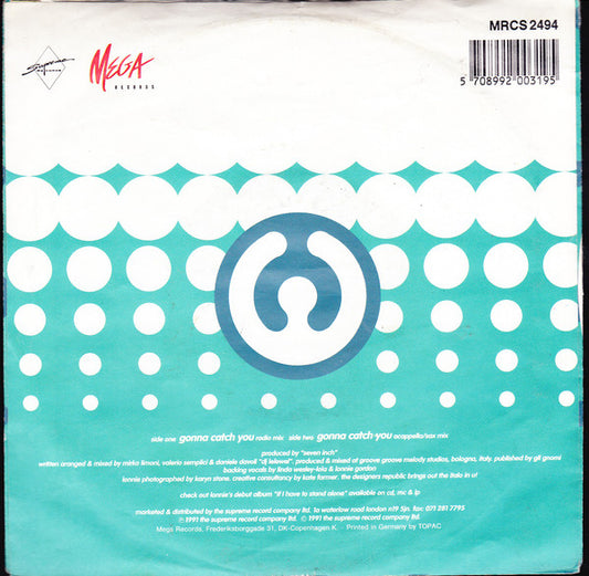 Lonnie Gordon : Gonna Catch You (7", Single)