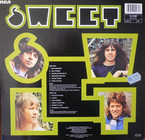 The Sweet : The Golden Greats (LP, Comp, RE)