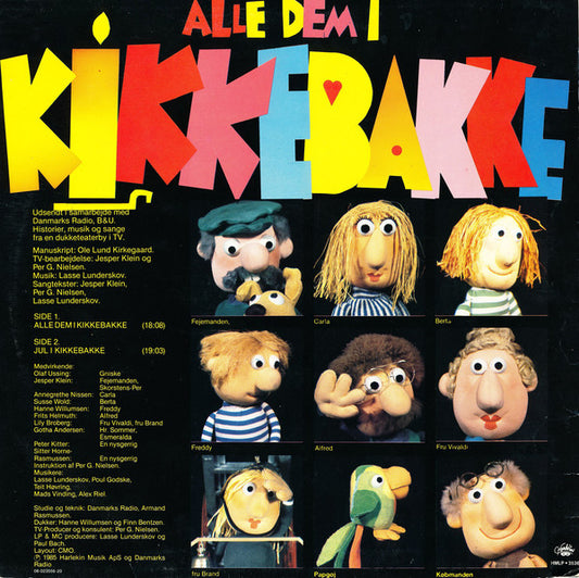 Various : Alle Dem I Kikkebakke (LP)