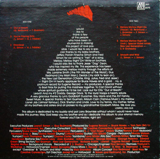 Lowrell Simon : Lowrell (LP, Album, PRC)