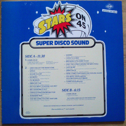 Stars On 45 : Stars On 45 (12", Maxi)