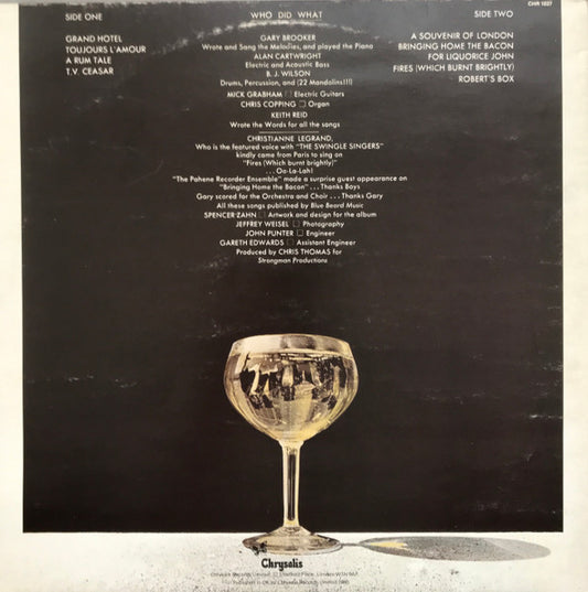 Procol Harum : Grand Hotel (LP, Album, RE, Gat)