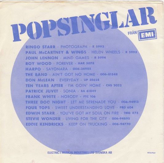 Harpo : Sayonara (7")