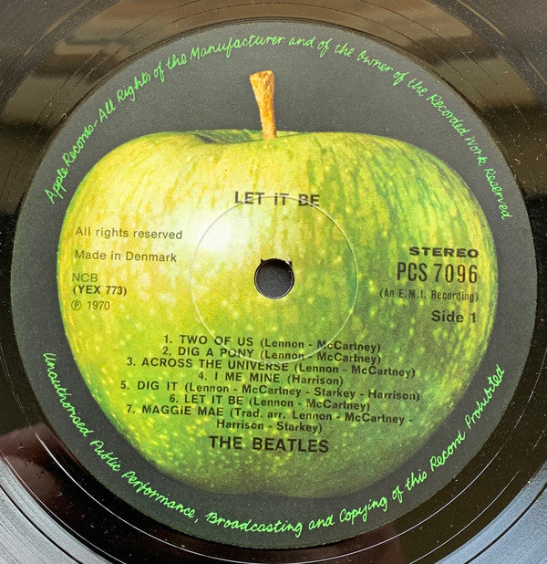 The Beatles : Let It Be (LP, Album, Red)