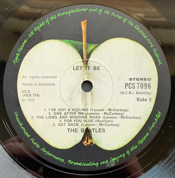 The Beatles : Let It Be (LP, Album, Red)