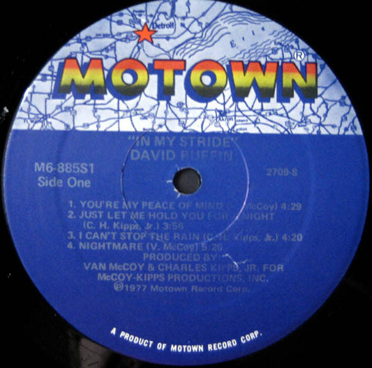 David Ruffin - In My Stride (LP) (Very Good Plus (VG+)) - Skanderborg Vinyl