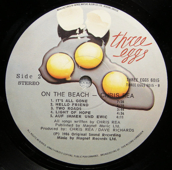 Chris Rea : On The Beach (LP, Album)