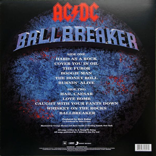 AC/DC - Ballbreaker (LP) (Very Good Plus (VG+)) - Skanderborg Vinyl