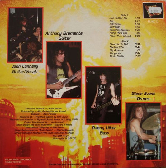Nuclear Assault : Game Over (LP, Album)