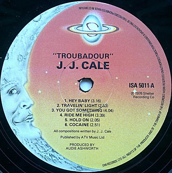 J.J. Cale : Troubadour (LP, Album, RE)