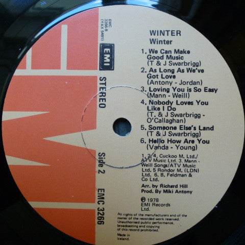 Winter (29) : Winter (LP, Album)