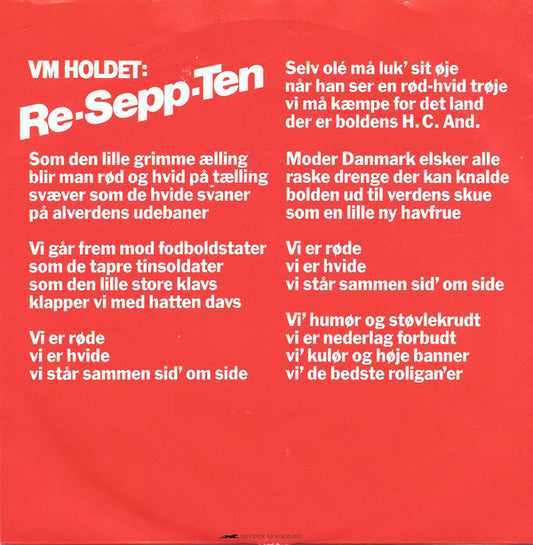 VM Holdet : Re-Sepp-Ten (7", Single)