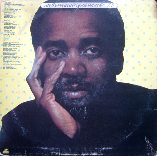 Ahmad Jamal : Ahmad Jamal '73 (LP, Album, San)