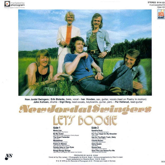 New Jordal Swingers : Let's Boogie (LP, Album)