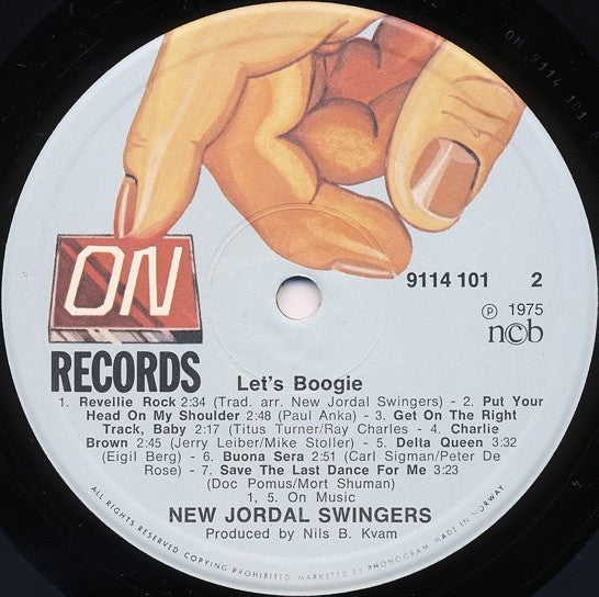 New Jordal Swingers : Let's Boogie (LP, Album)