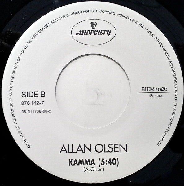 Allan Olsen - Norlan (7") (Very Good Plus (VG+)) - Skanderborg Vinyl