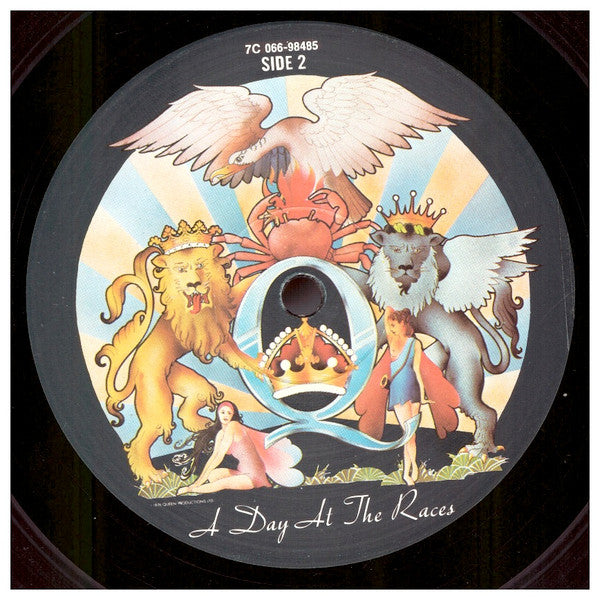 Queen : A Day At The Races (LP, Album, Gat)