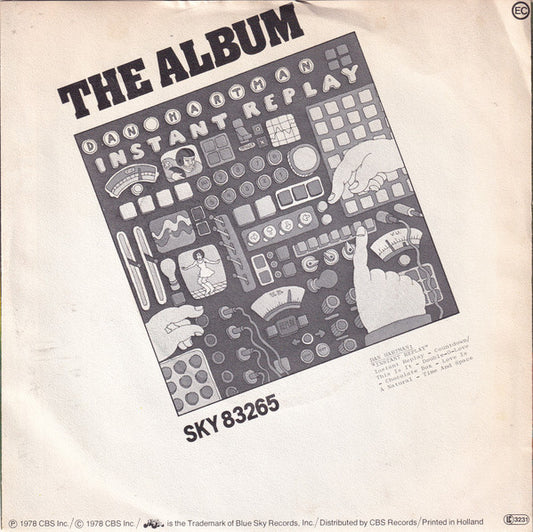 Dan Hartman - Instant Replay (7") (Very Good Plus (VG+)) - Skanderborg Vinyl