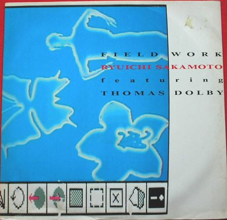 Ryuichi Sakamoto Featuring Thomas Dolby : Field Work (12")