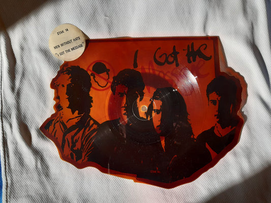 Men Without Hats / Yes : I Got The Message / Our Song (7", Shape, MP, Pic)
