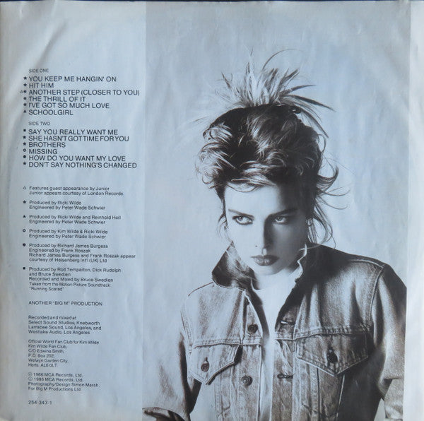 Kim Wilde : Another Step (LP, Album, Tel)
