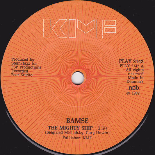 Flemming "Bamse" Jørgensen - The Mighty Ship/The Tree (7") (Very Good Plus (VG+)) - Skanderborg Vinyl