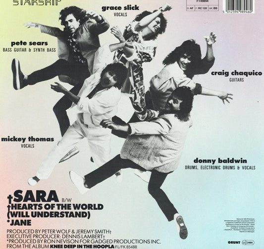 Starship (2) : Sara (12", Maxi)