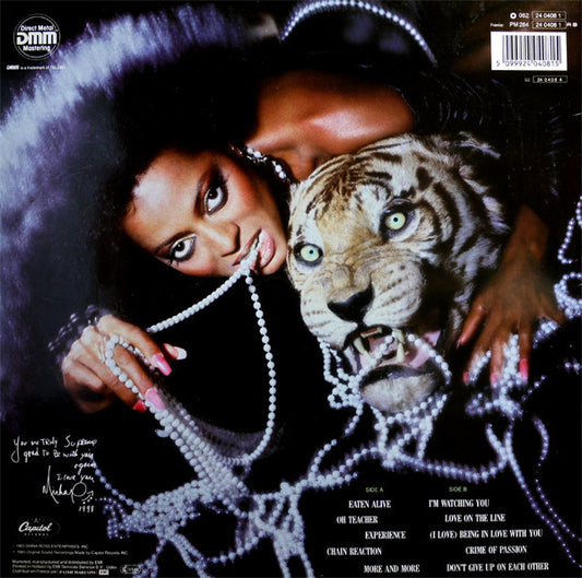 Diana Ross - Eaten Alive (LP) (Very Good Plus (VG+)) - Skanderborg Vinyl