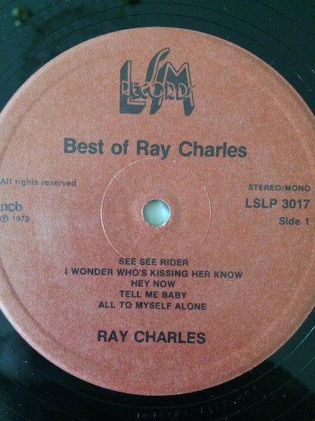 Ray Charles : Best Of (LP, Comp)