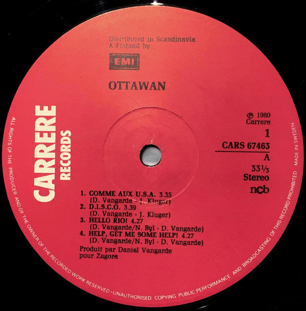 Ottawan : D.I.S.C.O. (LP, Album)