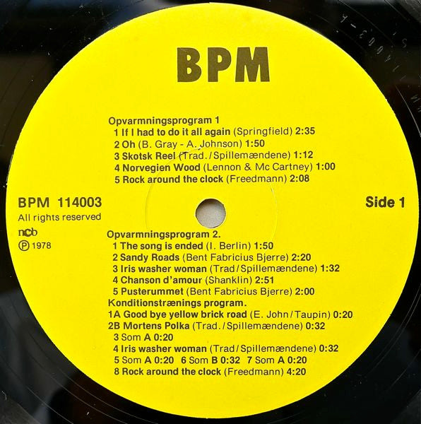 Various : Rytme Til Bevægelse 3 (LP)