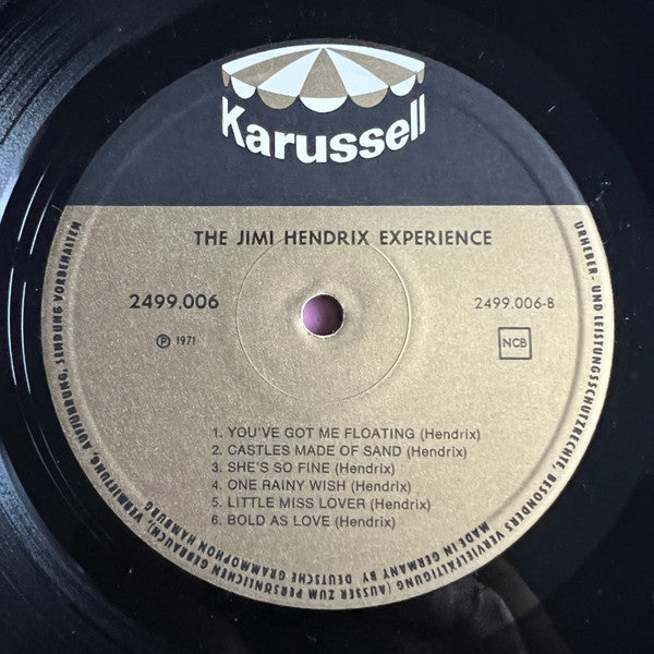 The Jimi Hendrix Experience : The Jimi Hendrix Experience (LP, Album, RE)