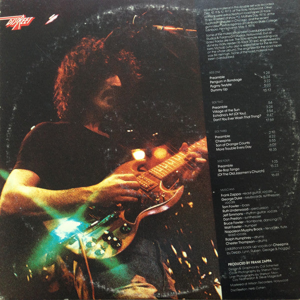 Frank Zappa / The Mothers - Roxy & Elsewhere (2xLP) (Very Good (VG)) - Skanderborg Vinyl