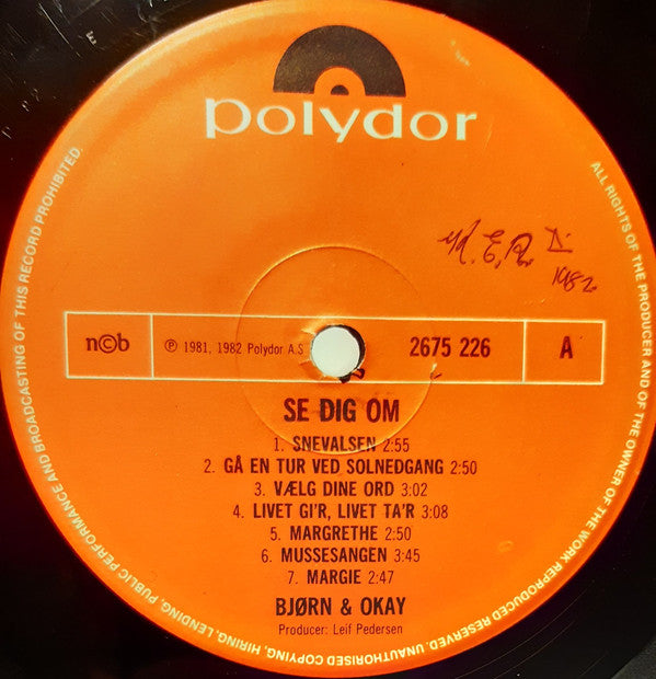 Bjørn & Okay / Peter Belli : Se Dig Om / Bellis Allerbedste (LP, Comp + LP, Comp)
