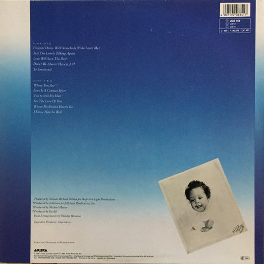 Whitney Houston : Whitney (LP, Album)