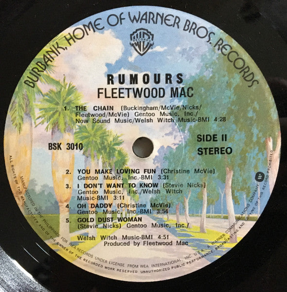 Fleetwood Mac : Rumours (LP, Album)
