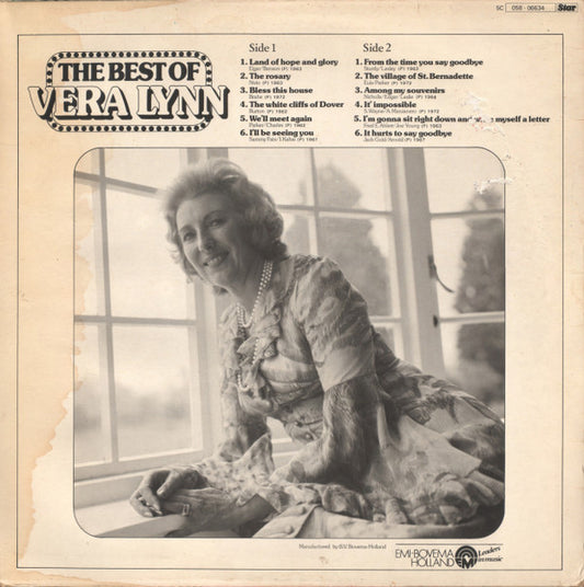 Vera Lynn : The Best Of Vera Lynn (LP, Comp)