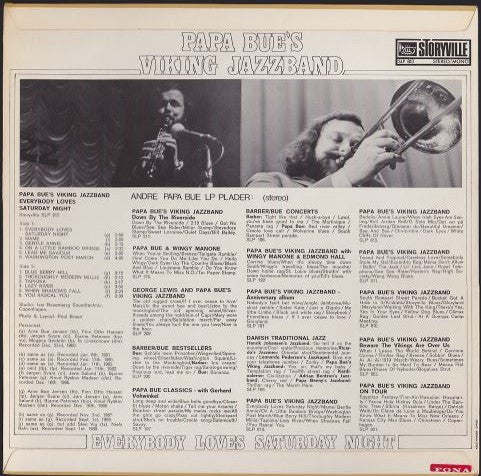 Papa Bue's Viking Jazzband* : Everybody Loves Saturday Night (LP)