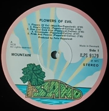 Mountain : Flowers Of Evil (LP, Album)