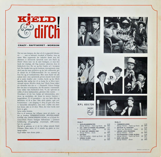Kjeld & Dirch : Crazy - Raffineret - Morsom (LP)