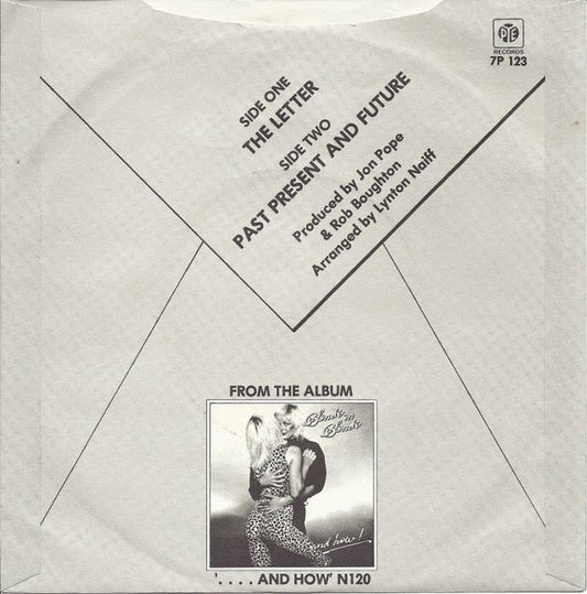 Blonde On Blonde : The Letter (7", Single, Pus)