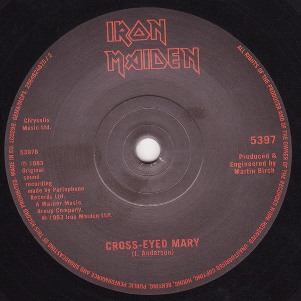 Iron Maiden : The Trooper (7", Single, RE)