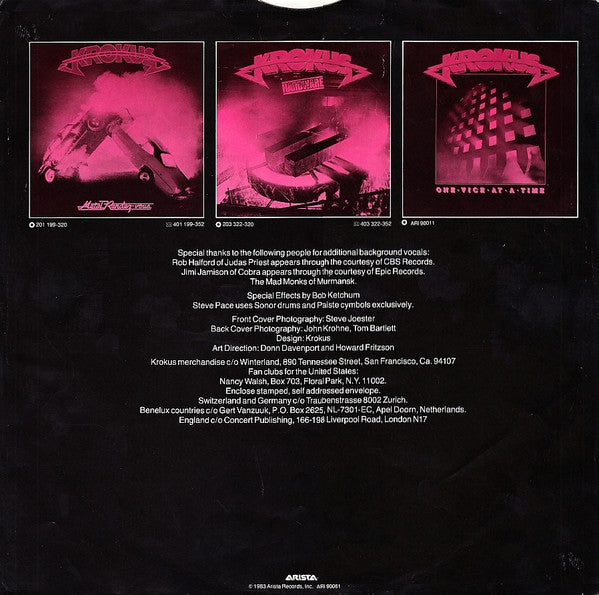 Krokus : Headhunter (LP, Album)