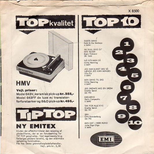 Ghita Nørby - Hvor Er Du Egentlig Sød... (7") (Very Good (VG)) - Skanderborg Vinyl