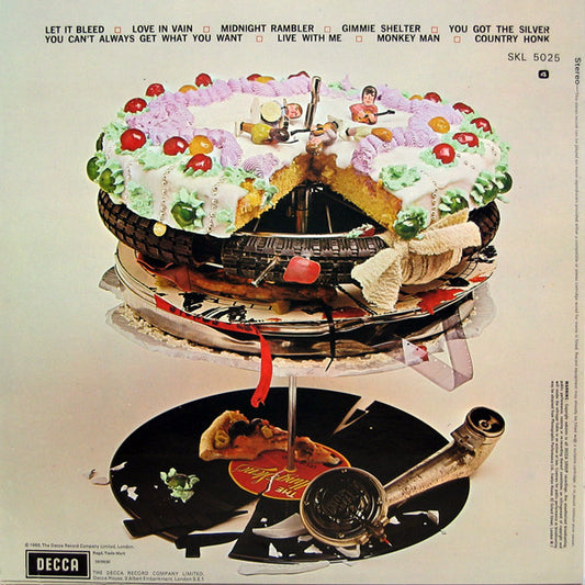 The Rolling Stones : Let It Bleed (LP, Album, RE)
