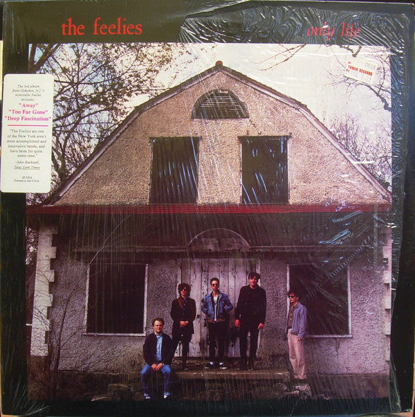 The Feelies : Only Life (LP, Album, Bla)