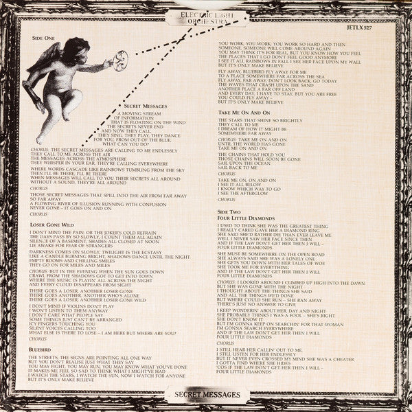 Electric Light Orchestra : Secret Messages (LP, Album, Ast)