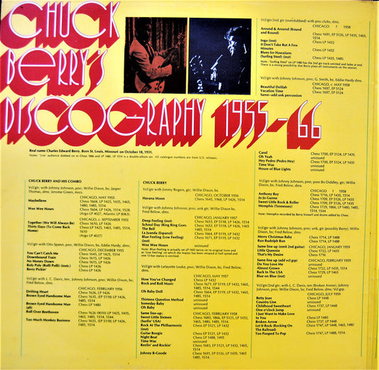 Chuck Berry - Chuck Berry's Greatest Hits, Vol. 2 (2xLP) (Very Good Plus (VG+)) - Skanderborg Vinyl