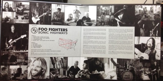 Foo Fighters - Sonic Highways (LP) (Near Mint (NM or M-)) - Skanderborg Vinyl