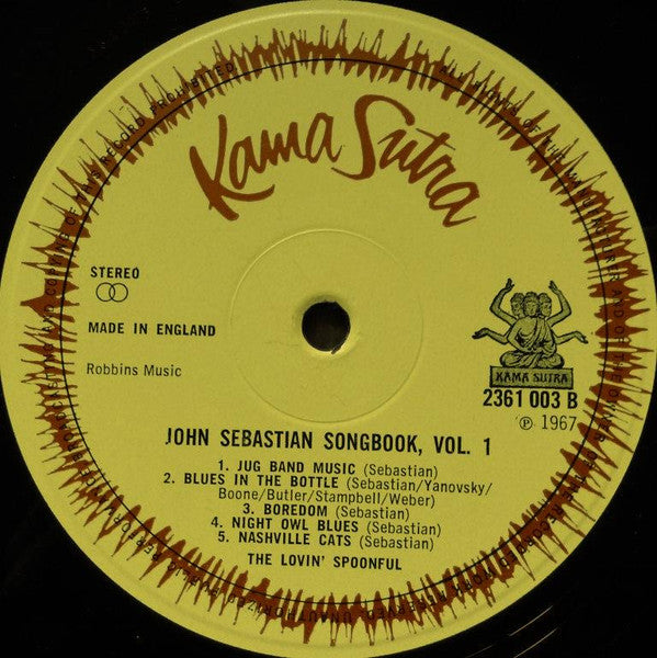 The Lovin' Spoonful : John Sebastian Song Book Vol. 1 (LP, Comp)